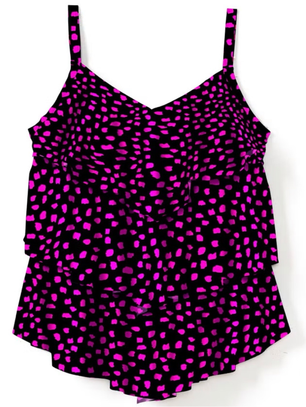 Tiered Tankini Top 34 NWT
